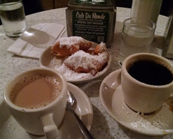 Coffee & Beignets at Cafe Du Monde